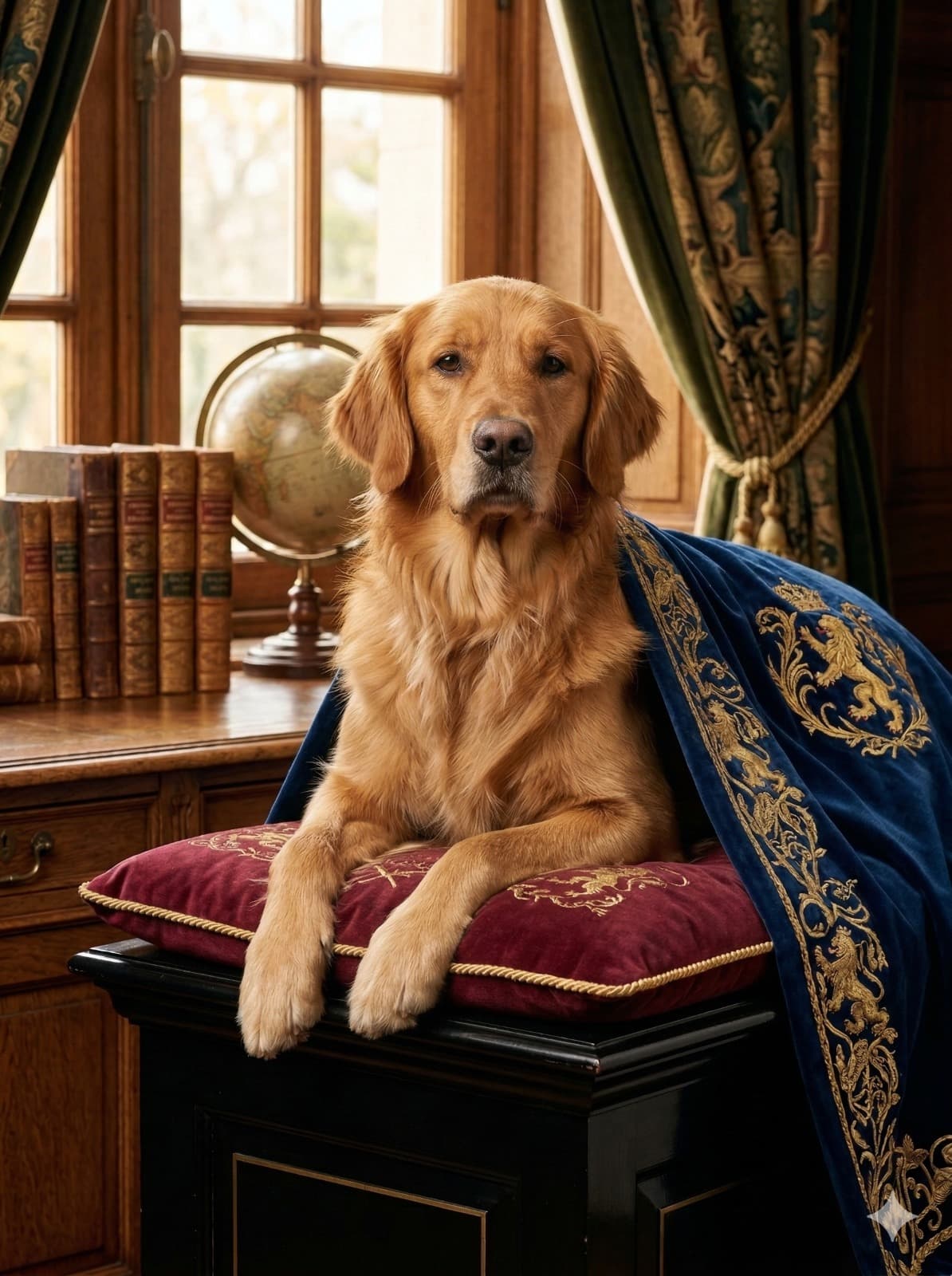 Retrato de Duke em estilo Aristocrático